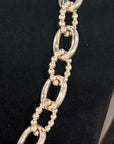 Tube & Beads Oval Links Necklace