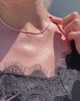Diamond Cut Beads Necklace