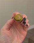 Sterling Silver Gold/ Rhodium Plated Ring with Natural Tiger Eye